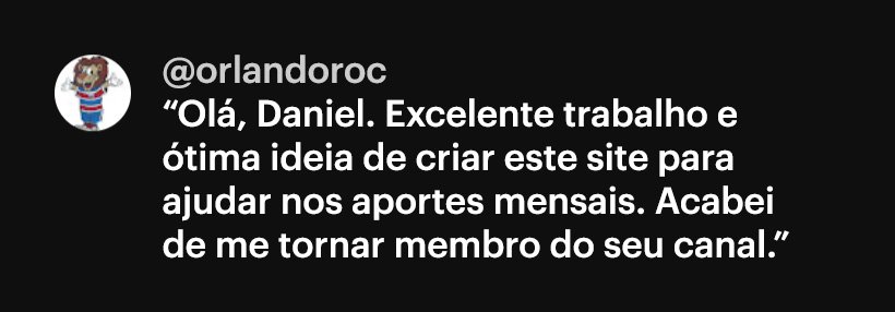 Depoimento de @orlandoroc